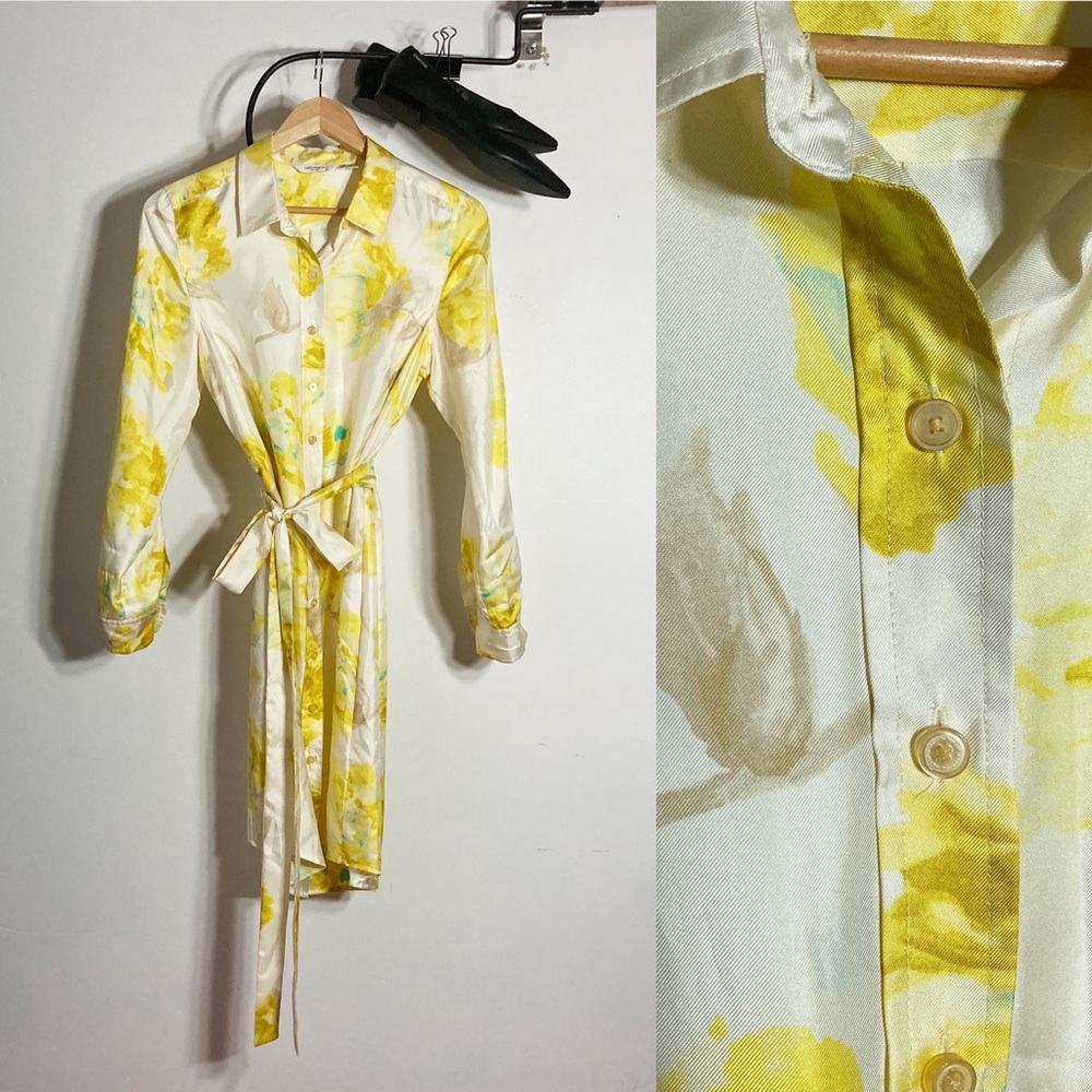 Silk shirt dress by Liz Claiborne